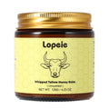 Lopeie Whipped Grass-Fed Beef Tallow Honey Balm - 4 Oz,Moisturizing Cream for Soft, Smooth Skin - Handmade All-Natural Moisturizer - Lavender